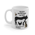 Hewitt’s Beef & Lamb Farm Logo Ceramic Coffee Mug (11oz & 15oz)
